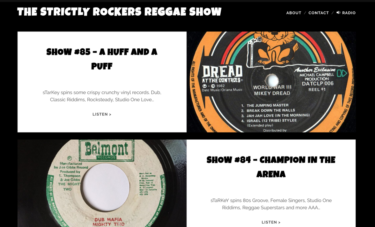 The Strictly Rockers Reggae Show